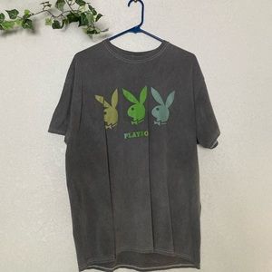 Playboy Short Sleeve Graphic Tee Shirt Size XL
